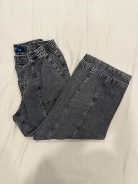 GAP Denim High Rise Wide Leg Pant